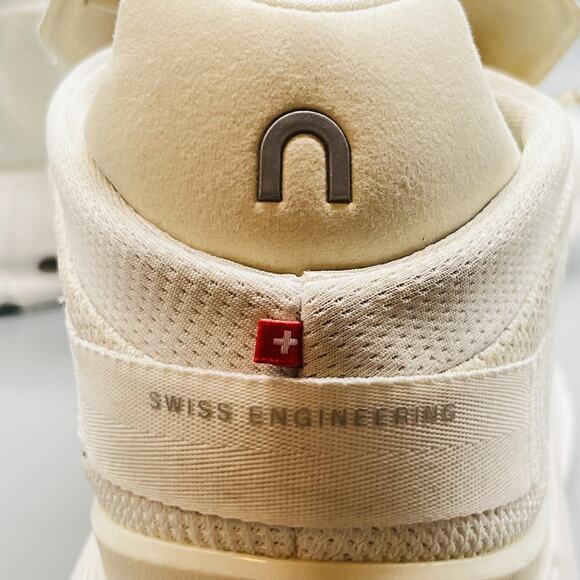 On Shoes Mens 10.5 White Mesh Cloudnova CloudTec Road Running Athletic Sneakers main image 8
